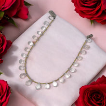 Rose Quartz Natural Briolette Facet Cut Drop Beads Gemstone Bracelet