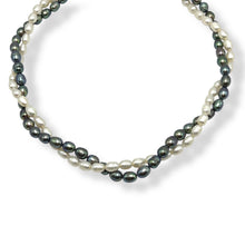 Pearl Classic Two-Tone Twisted Necklace