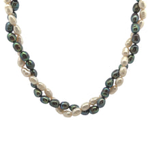 Pearl Classic Two-Tone Twisted Necklace