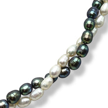 Pearl Classic Two-Tone Twisted Necklace