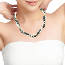 Pearl Classic Two-Tone Twisted Necklace
