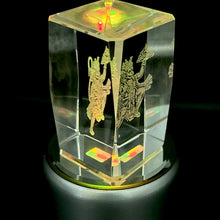 3D Crystal Hanuman God Lamp Powerful Aura