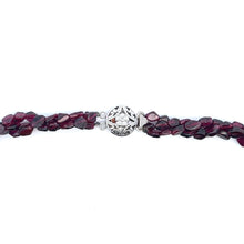 Natural Garnet Fancy & Pearl Gemstone Necklace Handmade