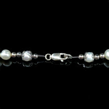 Classic Plain White Pearl Necklace June Birthstone Jewelry
