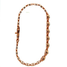 18K Pink Rose Gold Tennis Halo Setting Bracelet Mounting - JEWELNJOY