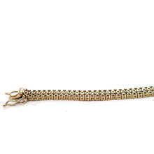 18K Yellow Gold Tennis Bracelet Mounting Jewelry