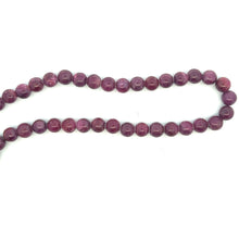 Natural Ruby Plain Ball Gemstone Precious Gemstone Necklace
