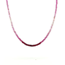 Natural Ruby Rondelle Facet Cut Beads Precious Necklace