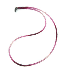 Natural Ruby Rondelle Facet Cut Beads Precious Necklace