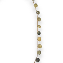 Natural Sapphire Heart Briolette Bead Gemstone Necklace Jewelry