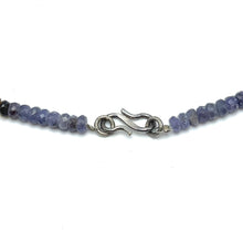 Tanzanite Natural, Spessartite, Black Tourmaline, Aqua, Citrine, Tsavorite, and Amethyst Necklace