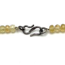 Citrine Natural, Peridot, Aqua, Spessartite, Pink Tourmaline, Blue Topaz, and Amethyst Necklace