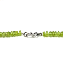 Citrine Natural, Peridot, Tsavorite, and Spessartite Garnet Necklace