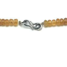 Citrine Natural, Tanzanite, Tsavorite, Peridot, and Spessartite Necklace