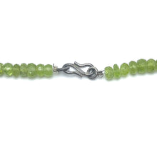 Peridot Natural, Citrine, Tsavorite, and Spessartite Garnet Necklace