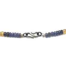 Garnet Natural, Spessartite, Tanzanite, Peridot, Citrine, and Amethyst Necklace