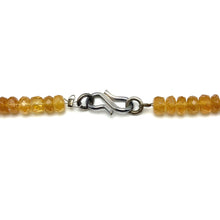 Citrine Natural, Peridot, Amethyst, Spessartite, Tsavorite, and Black Tourmaline Necklace