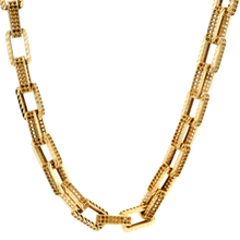 14K Yellow Gold Chain Necklace Jewelry Mounting - JEWELNJOY