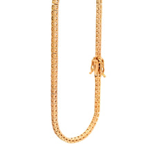 18K Pink Gold Tennis Bracelet Mounting – Custom Jewelry Setting - JEWELNJOY