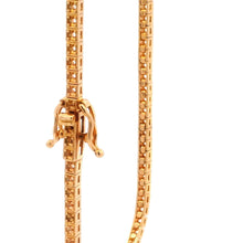 18K Pink Gold Tennis Bracelet Mounting – Custom Jewelry Setting - JEWELNJOY