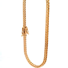 18K Pink Gold Tennis Bracelet Mounting – Custom Jewelry Setting - JEWELNJOY