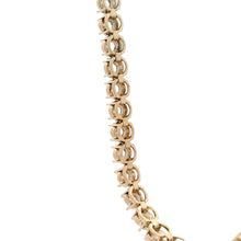 18K Yellow Gold DC Tennis Bracelet Mounting