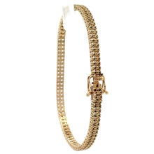 18K Yellow Gold Tennis Bracelet Mounting Jewelry