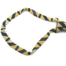 Handcrafted Chevron Pattern Pearl Tie Unique Modern Necktie