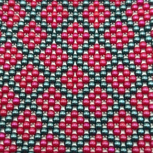 Handcrafted Argyle Pattern Pearl Tie Unique Neckwear