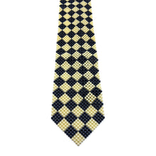Handcrafted Argyle Pattern Pearl Tie Timeless and Refined