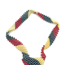 Handcrafted Stripes Pearl Tie Lines Pattern Pre Knot Tie