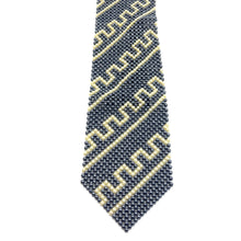 Handcrafted Greek Pattern Pearl Tie Classical Elegance