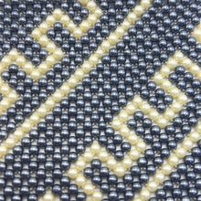 Handcrafted Greek Pattern Pearl Tie Classical Elegance