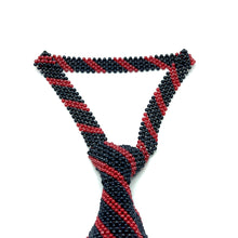 Handcrafted Stripes Pearl Tie Classic Lines Pattern