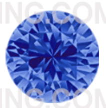 this is a test item. Not for purchase. Full Eternity Ring 4mm Blue Sapphire Natural Gemstone Band (Copy)