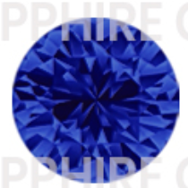 this is a test item. Not for purchase. Full Eternity Ring 4mm Blue Sapphire Natural Gemstone Band (Copy)