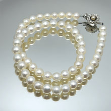 Pearl Classic White Plain June Birthstone Necklace