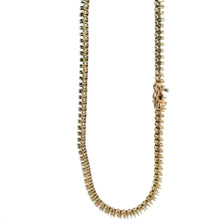 18K Yellow Gold Tennis Prong Set Bracelet Mounting