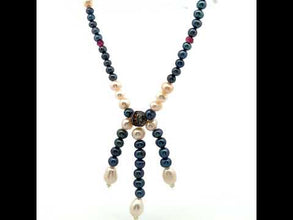 Natural Multi Tourmaline Pearl Peridot Birthstone 21