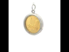 Year of Tiger Chinese Zodiac Pendant – Handcrafted Tri-Dhatu Talisman in Gold, Silver & Copper for Courage, Leadership & Bold Protection