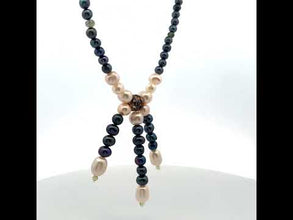 Natural Multi Tourmaline Pearl Peridot Semi Precious Necklace Jewelry