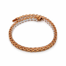 925 Sterling Silver 3.75 mm Tennis Bracelet Premium White Cubic Zirconia 7 Inch Classic Luxury Bracelet