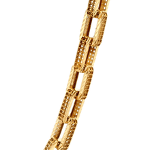 14K Yellow Gold Chain Necklace Jewelry Mounting - JEWELNJOY