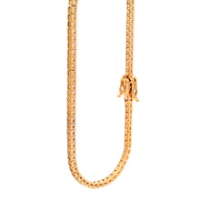 18K Pink Gold Tennis Bracelet Mounting – Custom Jewelry Setting - JEWELNJOY