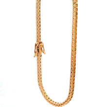 18K Pink Gold Tennis Bracelet Mounting – Custom Jewelry Setting - JEWELNJOY