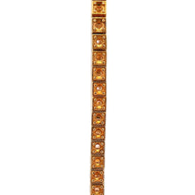 18K Pink Gold Tennis Bracelet Mounting – Custom Jewelry Setting - JEWELNJOY