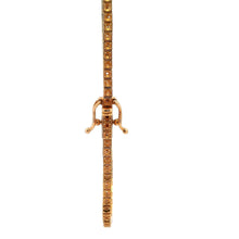 18K Pink Gold Tennis Bracelet Mounting – Custom Jewelry Setting - JEWELNJOY