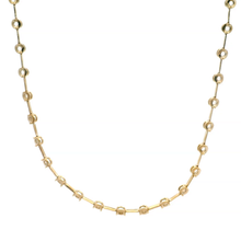 18K Yellow Gold Station Necklace Mounting