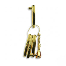 18K Yellow Gold Natural Diamond & Pink Tourmaline Pendant & Earrings Set | Geometric Linear Bar Jewelry - Pendant