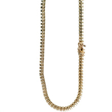 18K Yellow Gold Tennis Prong Set Bracelet Mounting